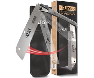 KLRStec Professional Zen Scie japonaise [Kataba] Scie à bois avec lame de 240mm [in lip-Bag] Scie pliante d'extérieur avec Safety Lock en acier au carbone trempé [SK5]