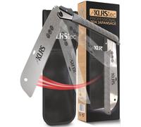 KLRStec Professional Zen Scie japonaise [Kataba] Scie à bois avec lame de 240mm [in lip-Bag] Scie pliante d'extérieur avec Safety Lock en acier au carbone trempé [SK5]