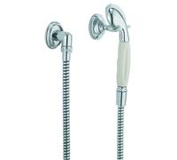 Kludi – Ensemble de douche mural 1926 – 1 jet, support et flexible – Chrome 2710505