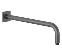 Kludi A-Qa - Bras de douche, 40 cm, Gunmetal brossé 66534N2-00