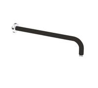 Kludi A-Qa - Bras de douche 40 cm, noir mat 6651487-00