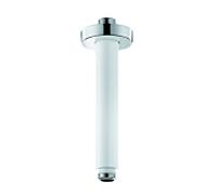 Kludi A -qa connexion au plafond 6651591-00 blanc, saillie 150 mm, rosace de poussée 55 mm