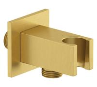 Kludi A-Qa - Coude de douche avec support, or brossé 65569N0-00