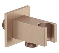 Kludi A-Qa - Coude de raccordement avec support, bronze brossé 65569N1-00