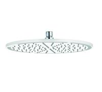 Kludi A-Qa - Douche de tête 300, 1 jet, blanc/chrome 6433091-00