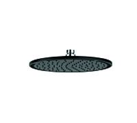 Kludi A -qa douche de tête 6432587-00 250 mm, noir mat/ chromé , rond, sans bras de douche