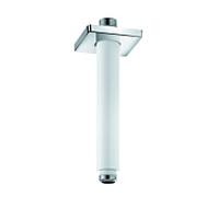 Kludi A -qa raccord plafond 6653591-00 blanc, saillie 150 mm, rosace coulissante 61x61 mm