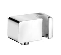 Kludi A-QA Support de douchette avec raccord de flexible, 6556005-00,