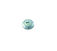 Kludi Adlon porcelain marquage 750220500 Chrome chaud, pour vanne d'angle