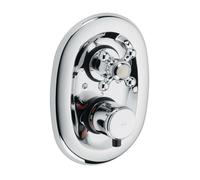 Kludi Adlon - Mitigeur de douche thermostatique encastré, chrome 517200520