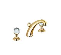 Kludi Adlon - Mitigeur de lavabo avec vidage, installation à 3 trous, doré 5104345G4