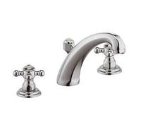 Kludi Adlon - Mitigeur de lavabo, installation 3 trous, avec vidage, chrome 510430520