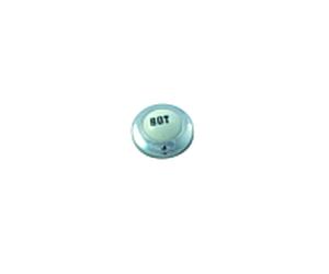 Kludi Adlon porcelain marquage 750220500 Chrome chaud, pour vanne d'angle