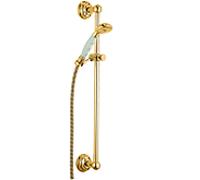 Kludi Adlon Set de douche 2,710,345 plaqué or, avec barre murale 600 mm