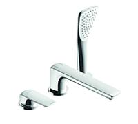 Kludi Ameo Kludi 414470575 chromé, montage sur chant, mitigeur bain 3 trous