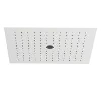 Kludi Asana - Douche de tête, 44 x 44 cm, 2 jets, blanc mat 6942053-00