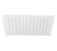 Kludi Asana - Douche de tête, 44 x 44 cm, blanc mat 6941053-00