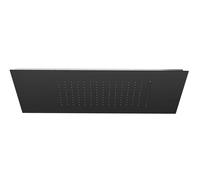 Kludi Asana - Douche de tête, 60 x 30 cm, 2 jets, noir mat 6945039-00
