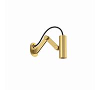Kludi ASANA Tuflex Mini Pommeau de douche 69210N0-00 Montage mural réglable PVD or brossé