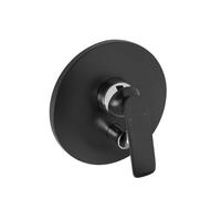 Kludi Balance - Mitigeur à encastrer pour 2 sorties, noir mat/chrome 526508775