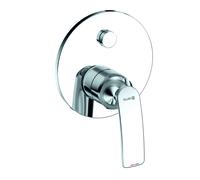 KLUDI BALANCE Mitigeur monocommandé encastré pour bain et douche, chrome, 527630575