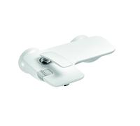 KLUDI BALANCE Mitigeur monocommandé pour bain et douche, montage mural, 524459175, Couleur: Blanc / Chrome
