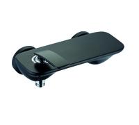 KLUDI BALANCE Mitigeur monocommandé pour douche, montage mural, 527108775, Couleur: noir mat / chrome