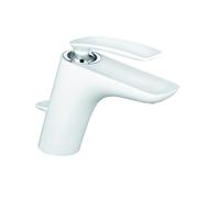 Kludi Balance mitigeur de lavabo sur pied blanc 520239175