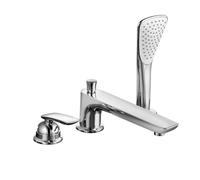 Kludi Balance - Mitigeur pour montage sur bord de baignoire, installation 3 trous, chrome 524470575