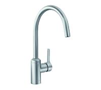Kludi Bingo Star mitigeur évier 428039678 acier inox, bec orientable