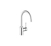 Kludi Bingo Star mitigeur évier 428099678 acier inox, basse pression, bec orientable