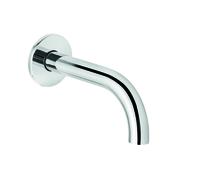 KLUDI BOZZ Bec déverseur pour baignoire, montage mural, saillie 160mm, 3850505, Couleur: chrome