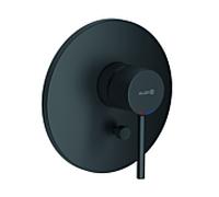 Kludi Bozz match0 386503976 mitigeur bain-douche à encastrer, noir mat