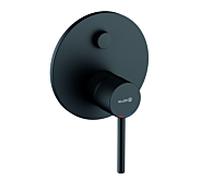 Kludi Bozz robinet de bain 387593976 raccord encastré, noir mat