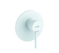 Kludi Mitigeur de douche encastré Bozz 387555376 28 l/min blanc mat