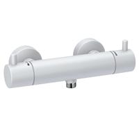 Kludi Bozz - Mitigeur de douche thermostatique, blanc mat 352035338
