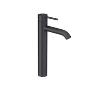 Kludi Mitigeur de lavabo sur pied Bozz 382863976 – monocommande sans vidage bec 240 mm noir mat