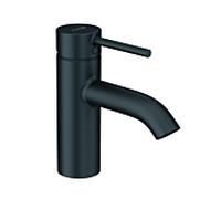 Kludi Bozz mitigeur lavabo 382663976 avec bouton-poussoir garniture de vidange , noir mat