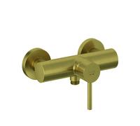 KLUDI BOZZ Mitigeur monocommandé pour douche, montage mural, 38831N076, Couleur: Or brossÃ©