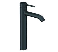 KLUDI BOZZ Mitigeur monocommandé pour vasque, hauteur de bec 240mm, sans vidage, 382863976, Couleur: noir mat