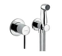 Kludi Bozz - Set de douchette de bidet avec vanne d’arrêt encastrée, chrome 389990576