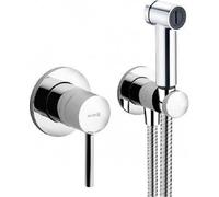 Kludi Bozz - Set de mitigeur encastré avec douchette bidet, avec corps, chrome 389980576