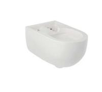 Kludi CleanTronic - WC suspendu pour unité de bidet SMART, Rimless, Spiralflush, blanc brillant 16WCW0043