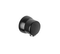 Kludi - Coude de raccordement mural, noir mat 6306039-00