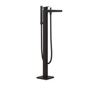 Kludi Decus - Mitigeur de baignoire pour montage au sol, avec accessoires, noir mat 545903975