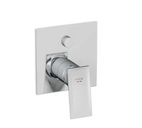 Mitigeur bain-douche Kludi DECUS 547590575, ensemble de finition chromé
