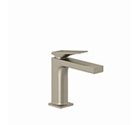 Kludi DECUS mitigeur lavabo 110 54288N575 avec bouton-poussoir garniture de vidange Inox Brossé