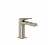 Kludi DECUS mitigeur lavabo 110 54289N575 ECO PLUS, avec bouton-poussoir garniture de vidange , inox brossé