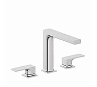 Kludi DECUS Mitigeur lavabo 3 trous 54393N275 avec robinet push-open Bronze Brossé