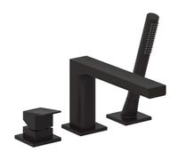 Kludi Decus - Mitigeur pour bord de baignoire, installation 3 trous, noir mat 544483975